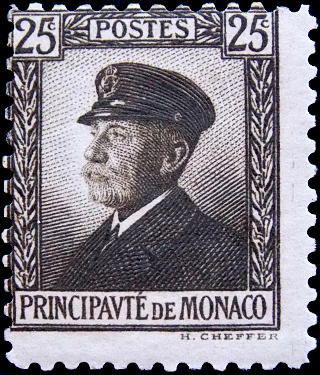  1922  . Prince Albert I (1848-1922) 25  .  7,5  .